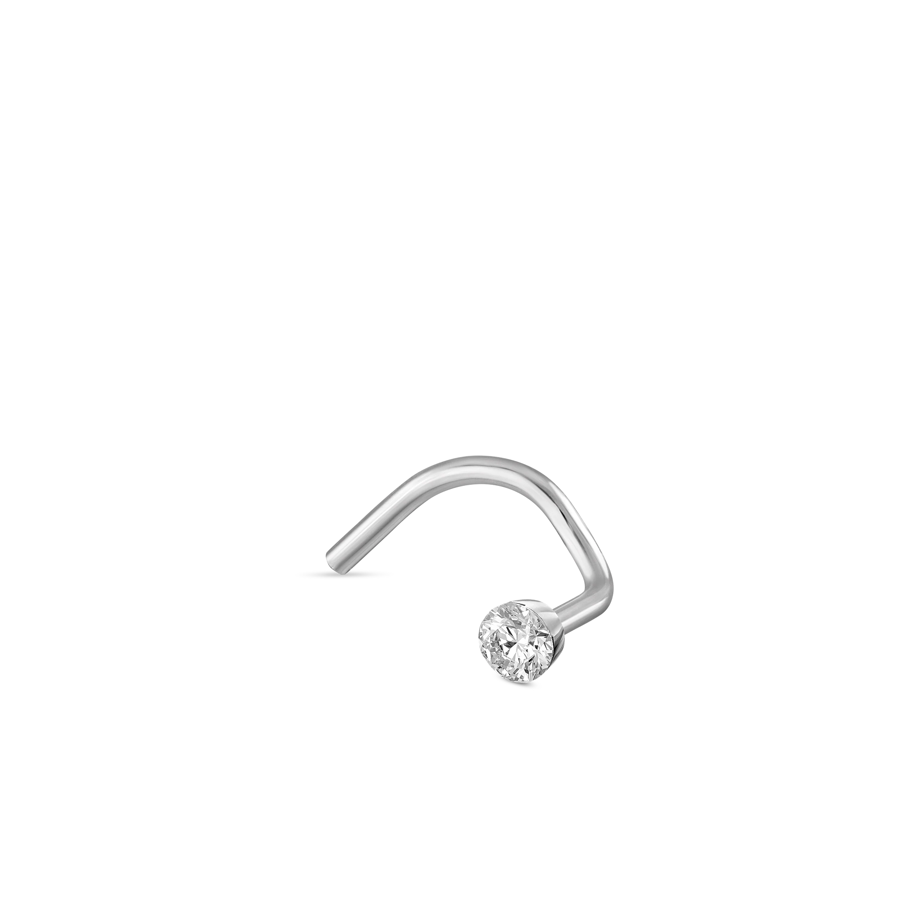 Invisible Set Diamond Nostril Screw - Image 62