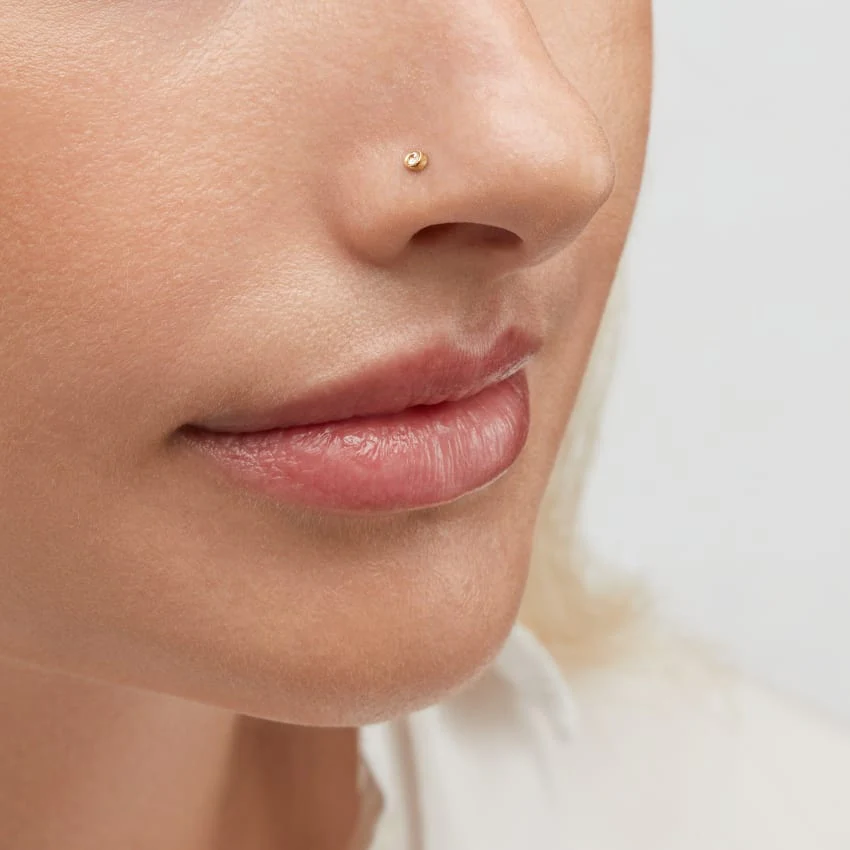 Diamond Scalloped Set Nostril Screw - Image 70