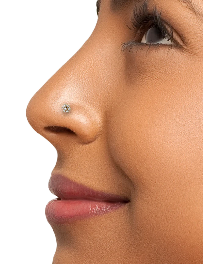 Diamond Flower Nostril Screw - Image 32