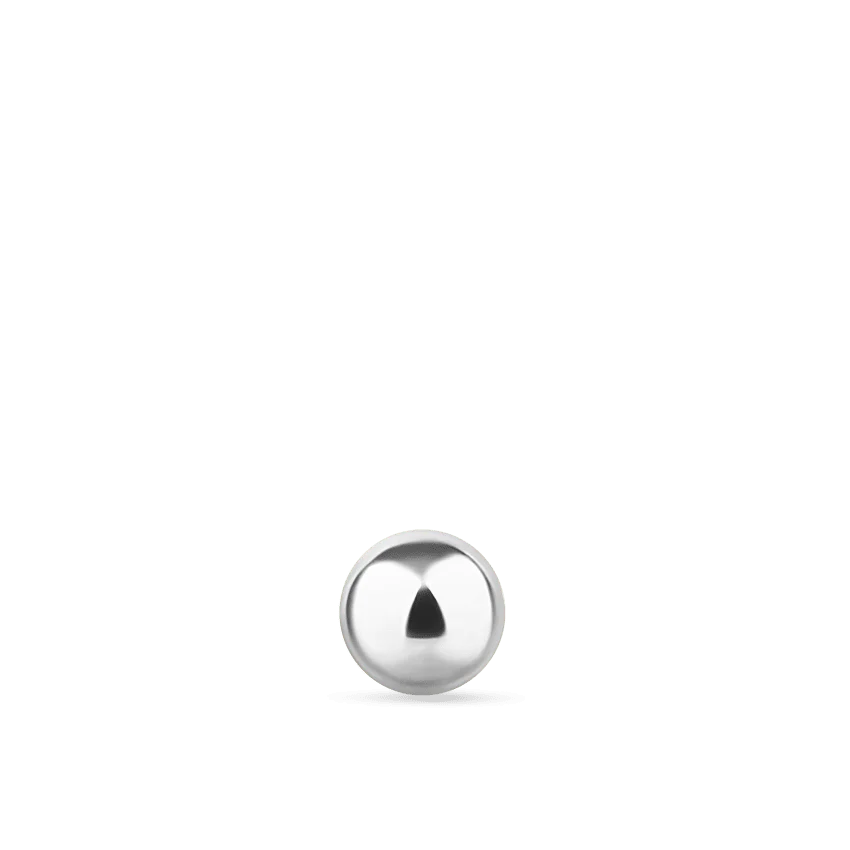 Ball Threaded Stud Earring - Image 8