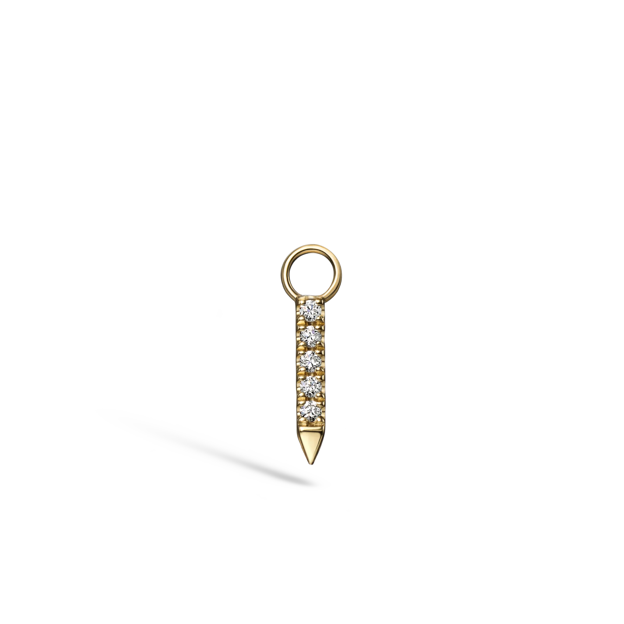 Diamond and Emerald Eternity Bar Charm - Image 50