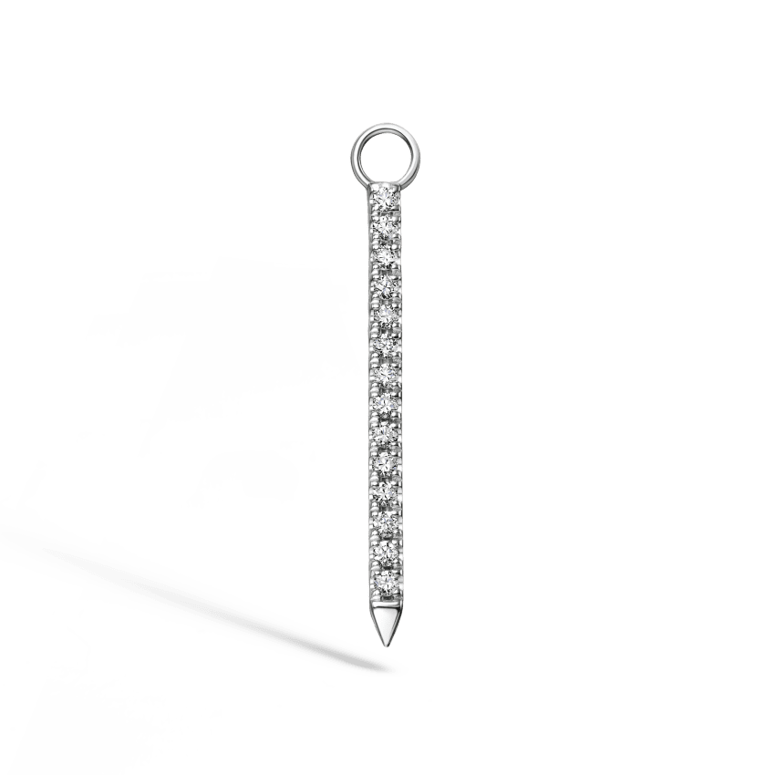 Diamond and Sapphire Eternity Bar Charm - Image 10