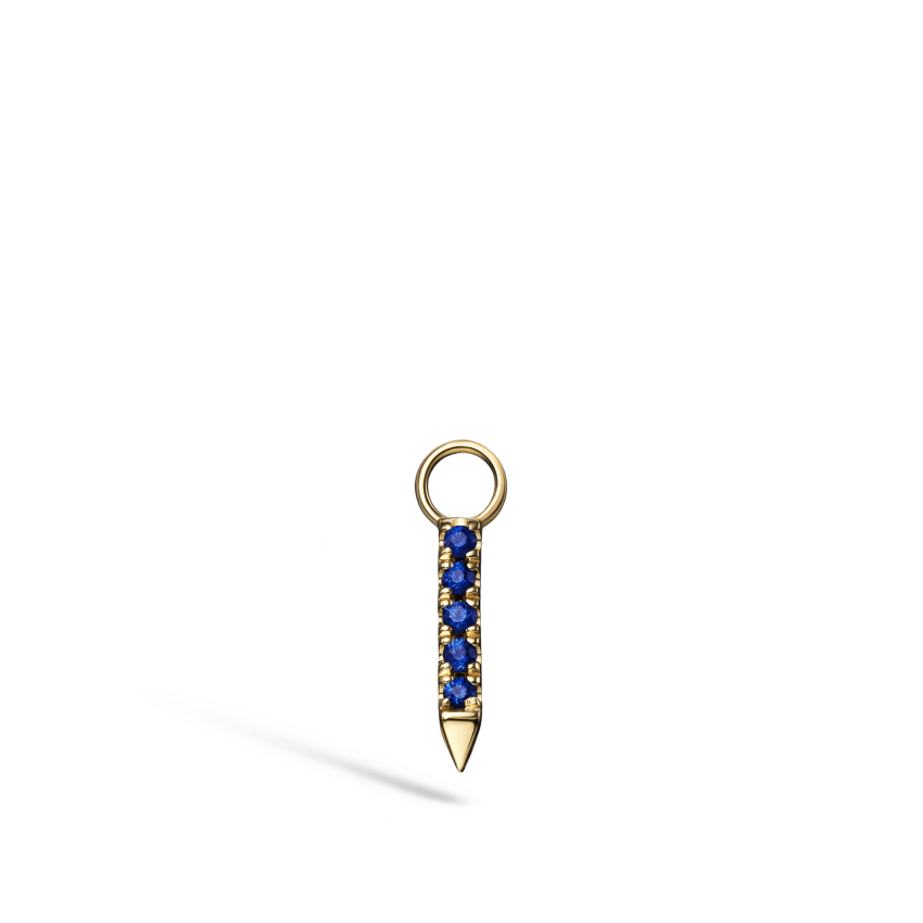 Diamond and Sapphire Eternity Bar Charm - Image 47