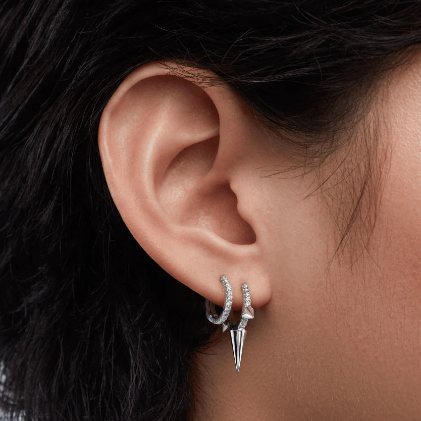 Diamond Eternity Tash Cuff Earring - Image 12
