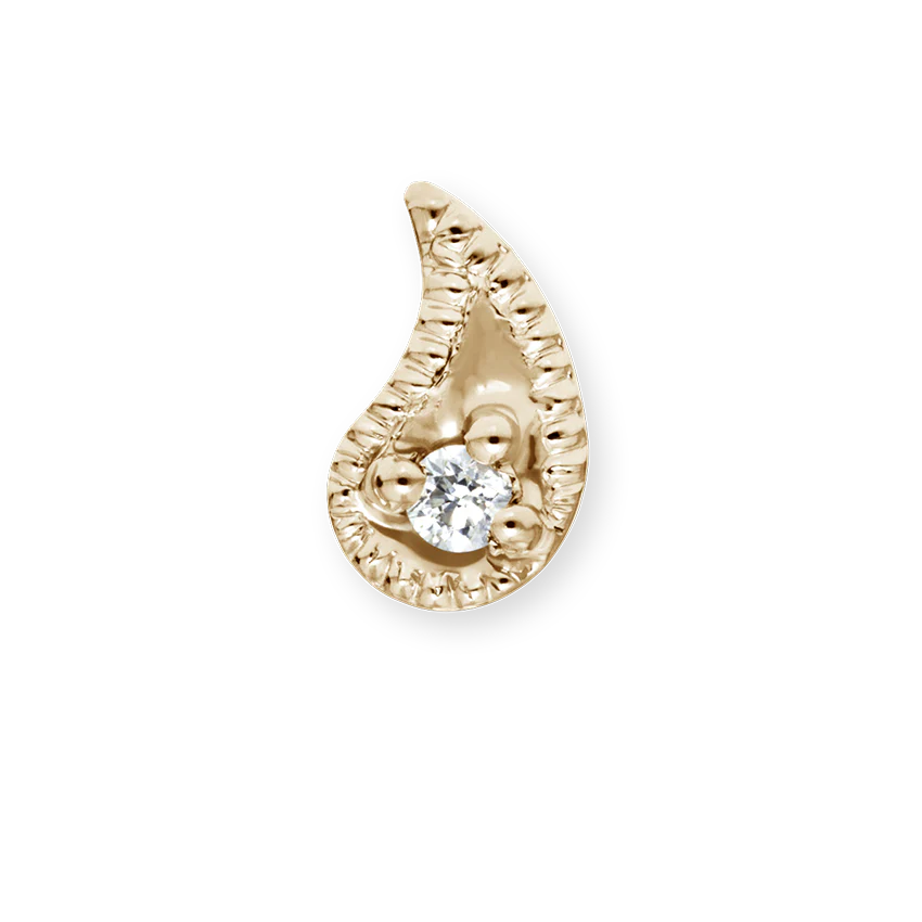 Diamond Paisley Nostril Screw - Image 13
