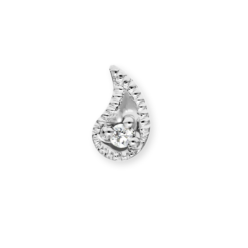 Diamond Paisley Nostril Screw - Image 4