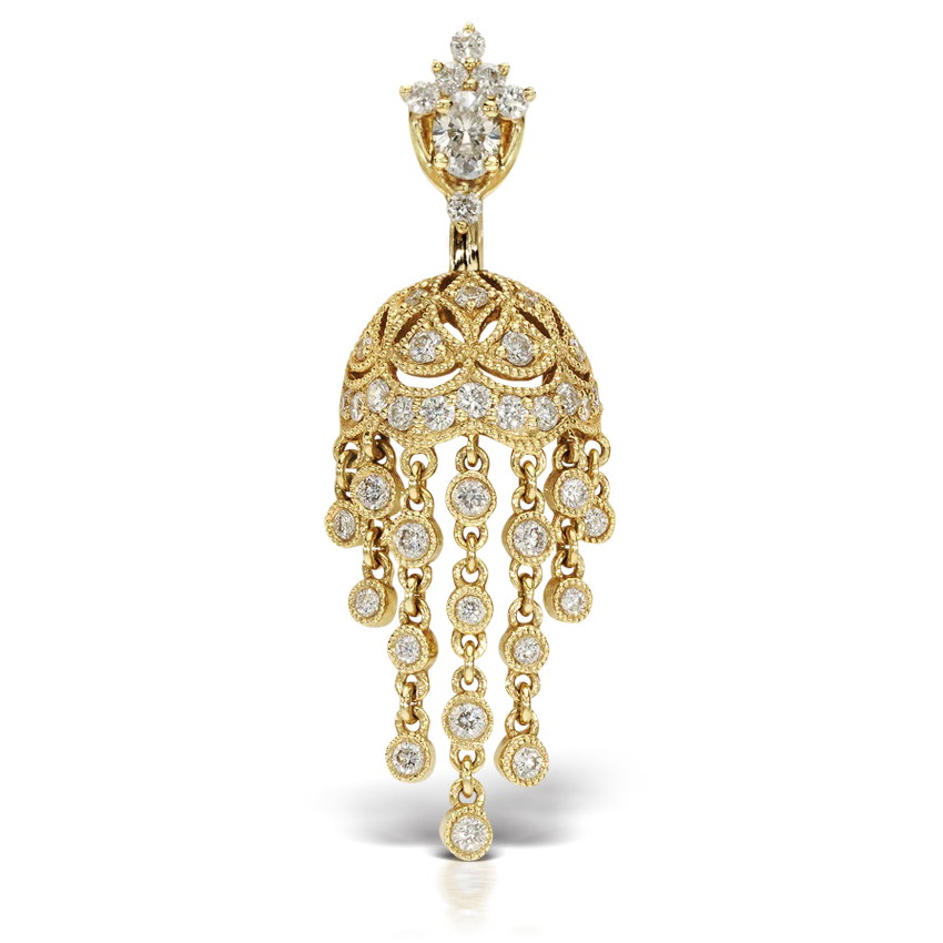 Diamond MT Tiara with Parasol Dangle Barbell - Image 7