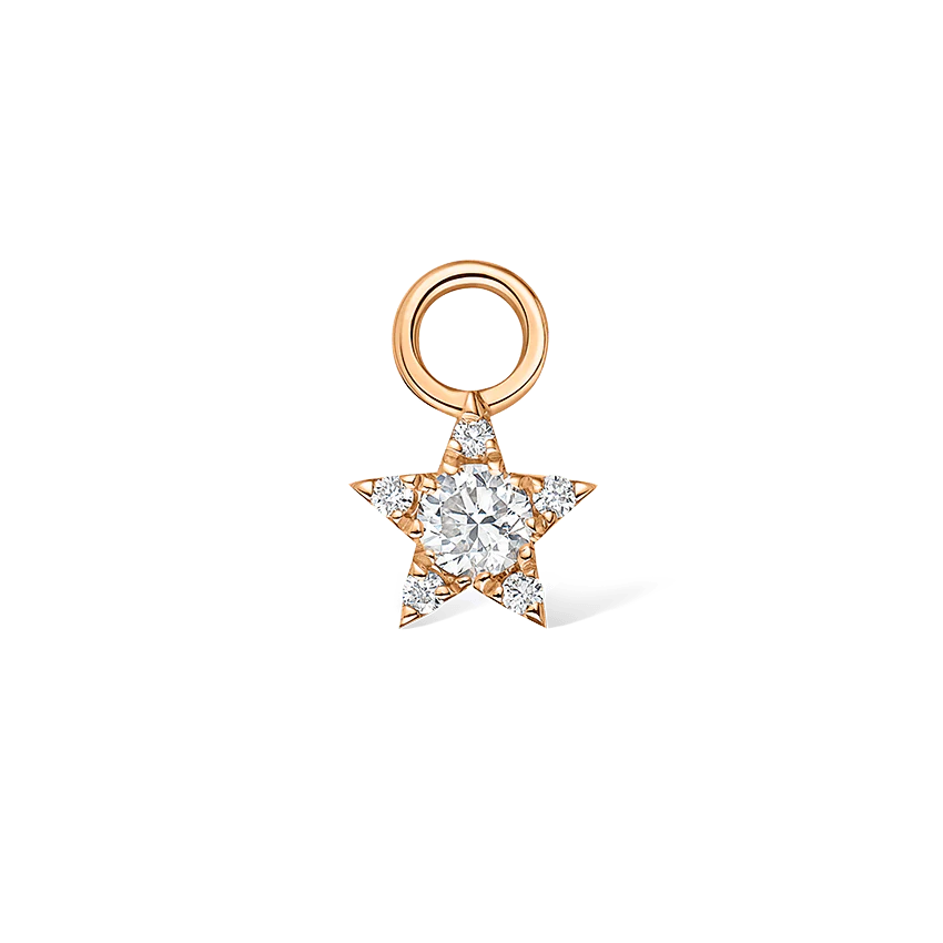 Diamond Star Charm