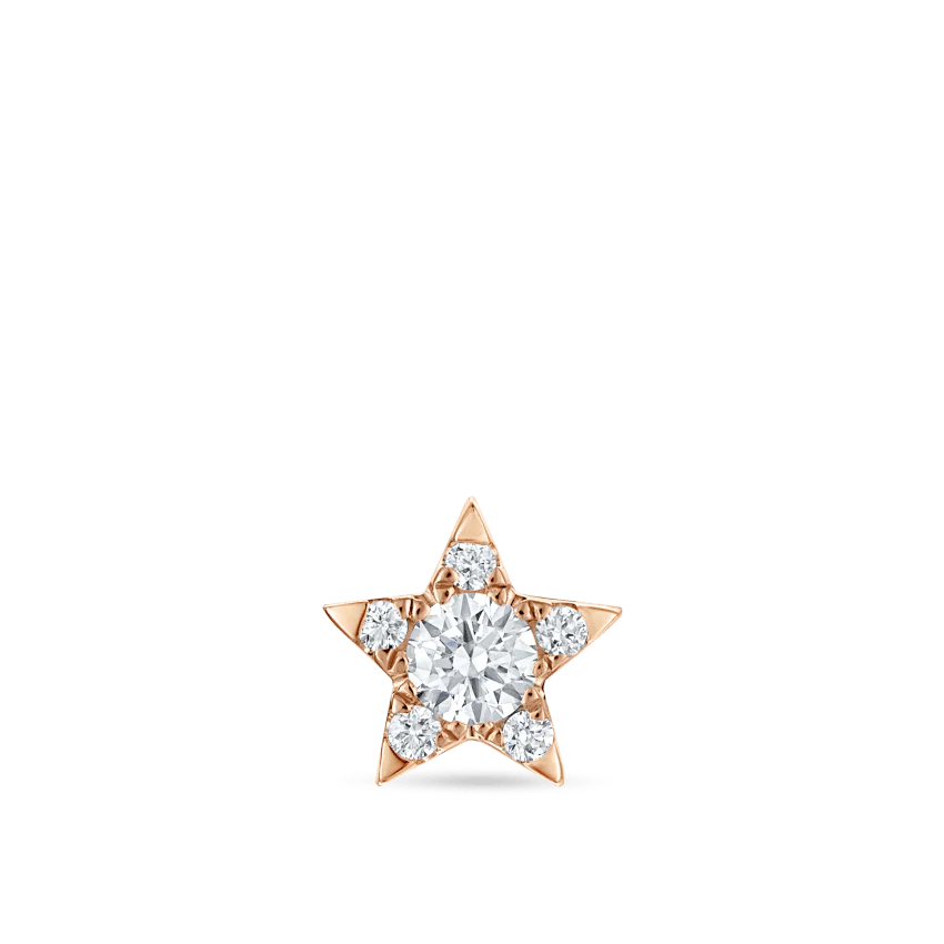 Diamond Star Stud Earring - Image 27