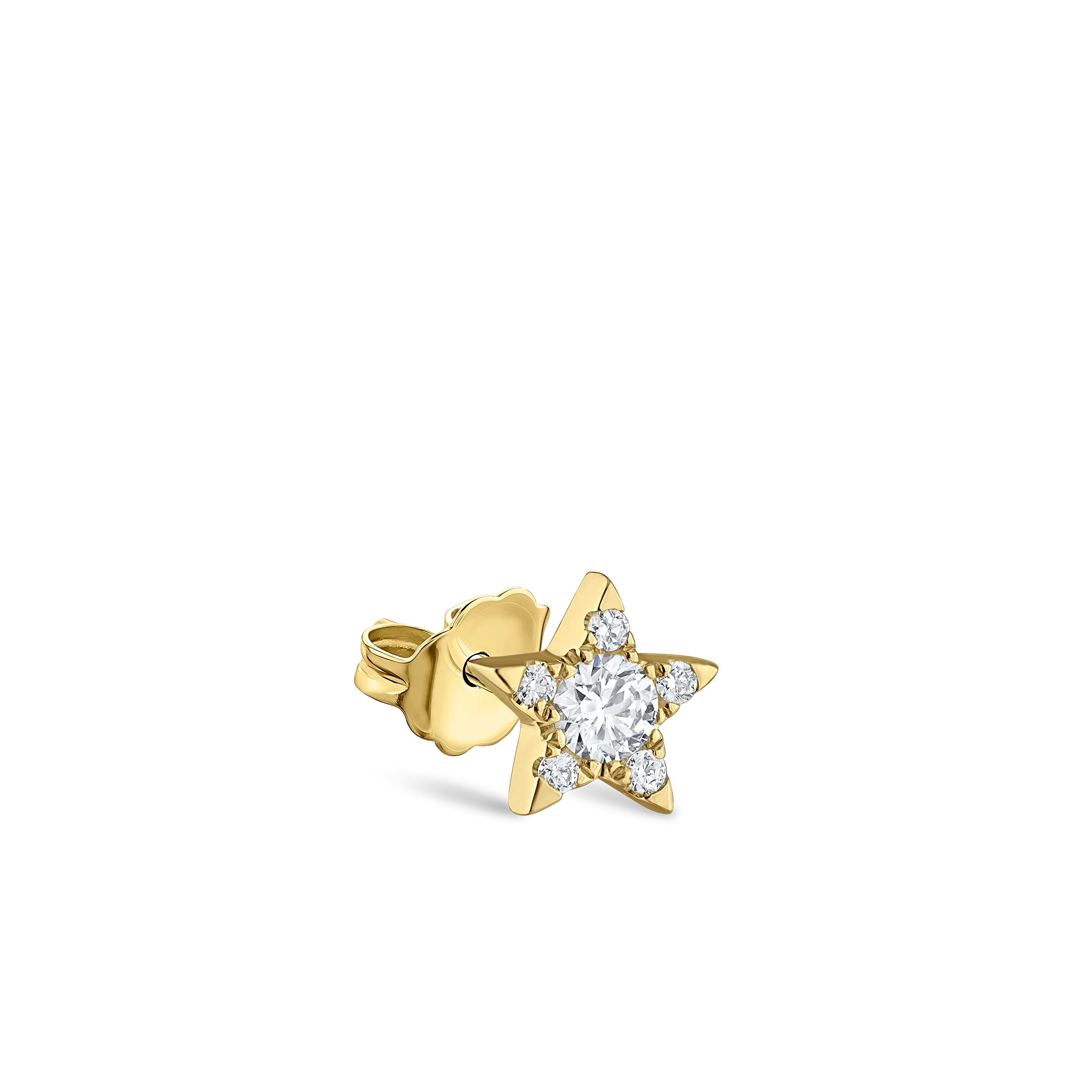 Diamond Star Stud Earring - Image 40