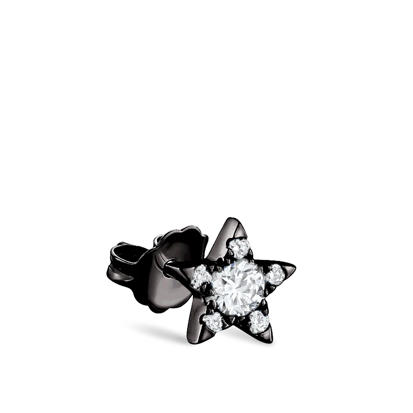 Diamond Star Stud Earring - Image 42