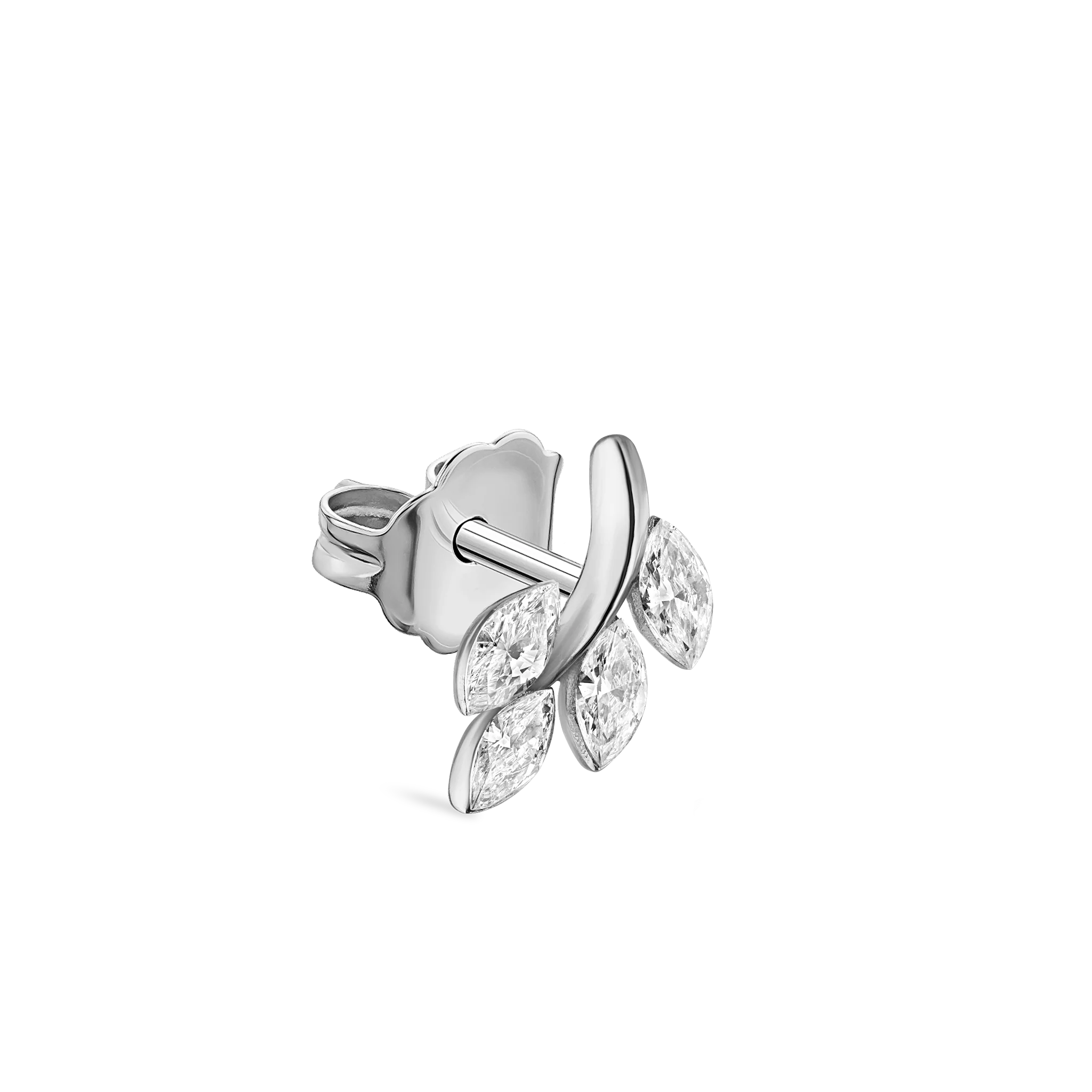 Diamond Vine Stud Earring - Image 22