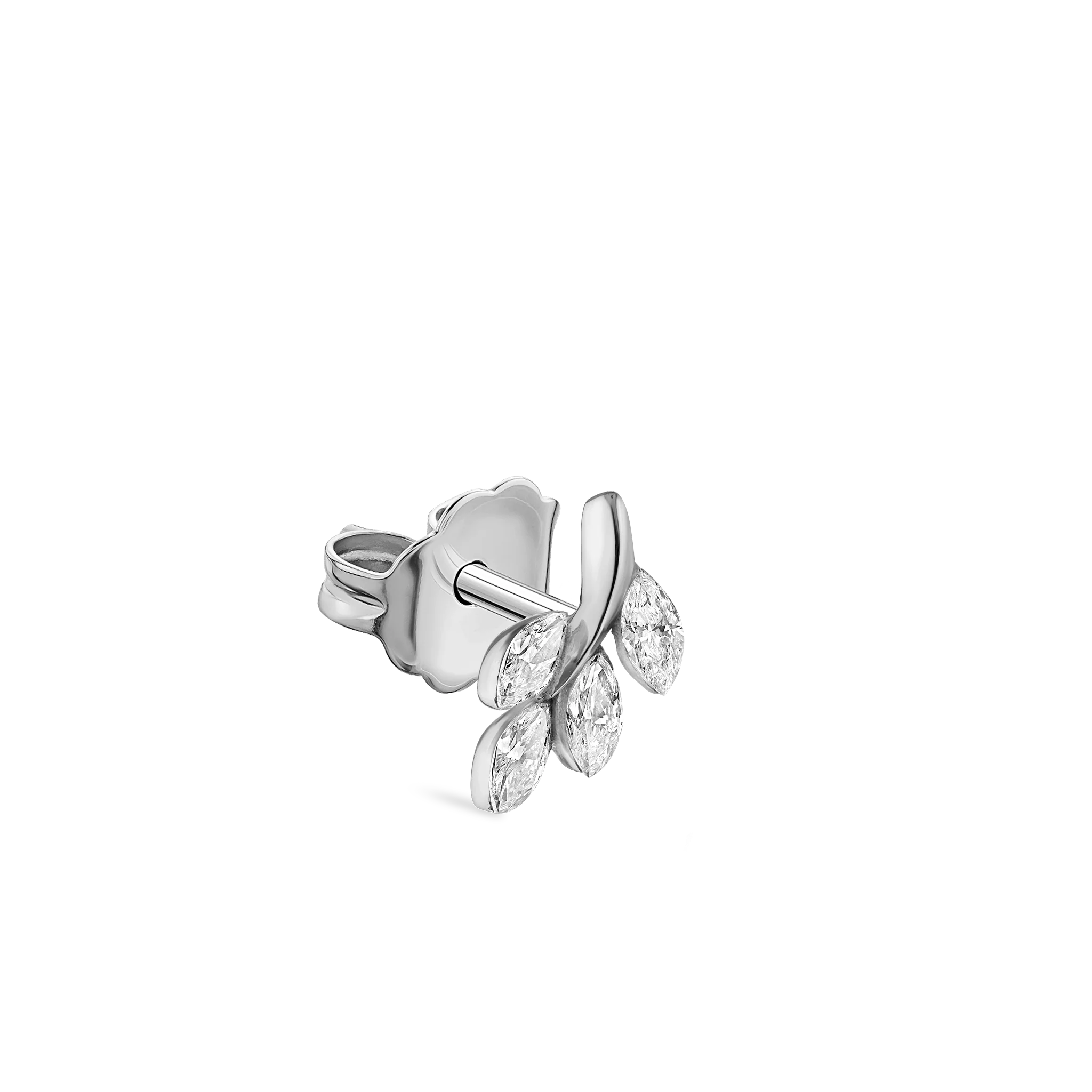 Diamond Vine Stud Earring - Image 27