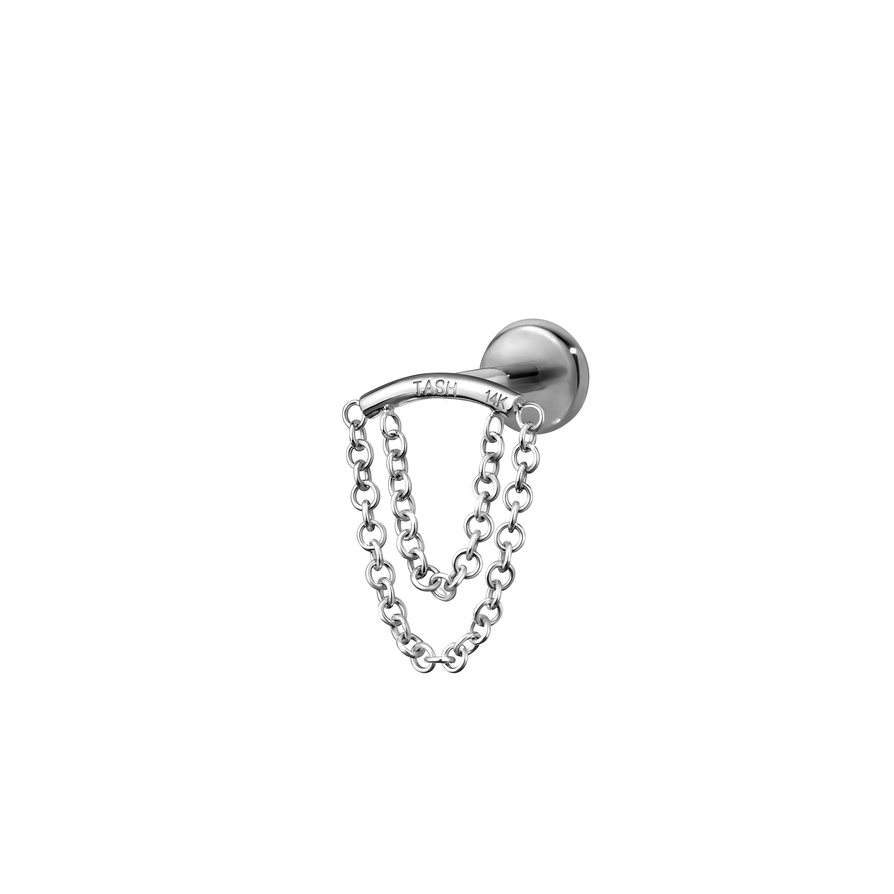 Double Chain Threaded Stud Drape With Titanium Backing - Image 34