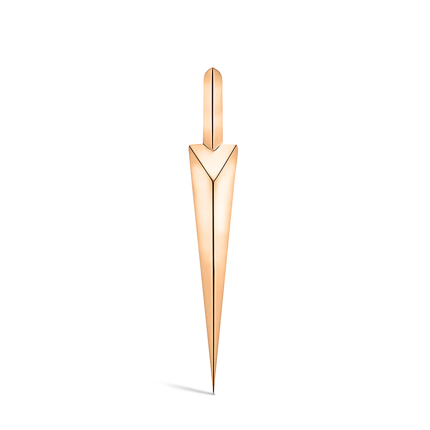 Faceted Grand Spike Hoop Earring - Image 40
