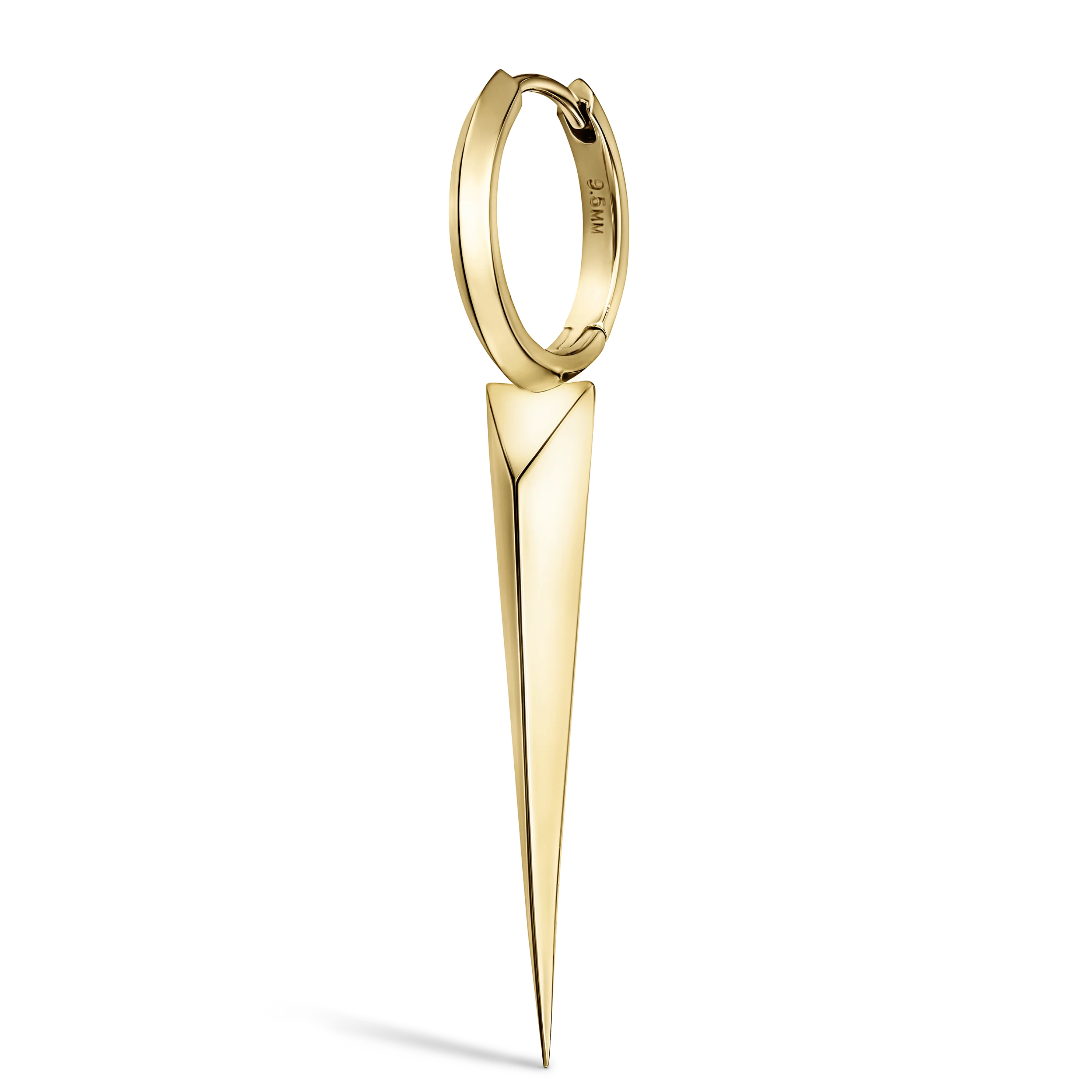 Faceted Grand Spike Hoop Earring - Image 58