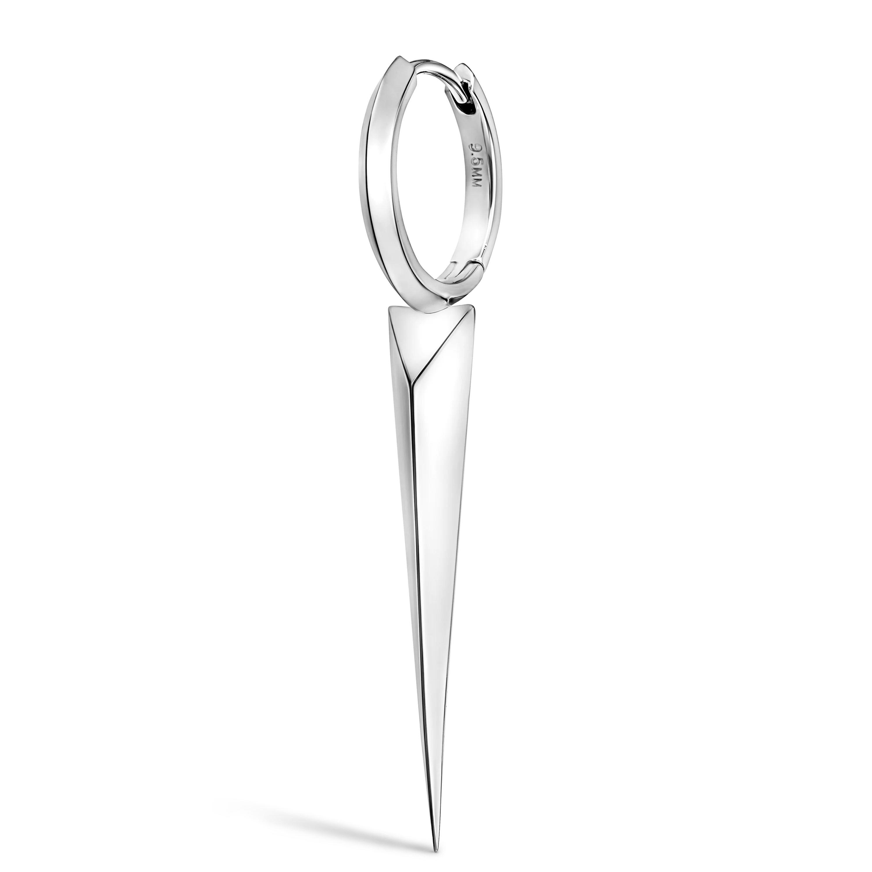Faceted Grand Spike Hoop Earring - Image 61