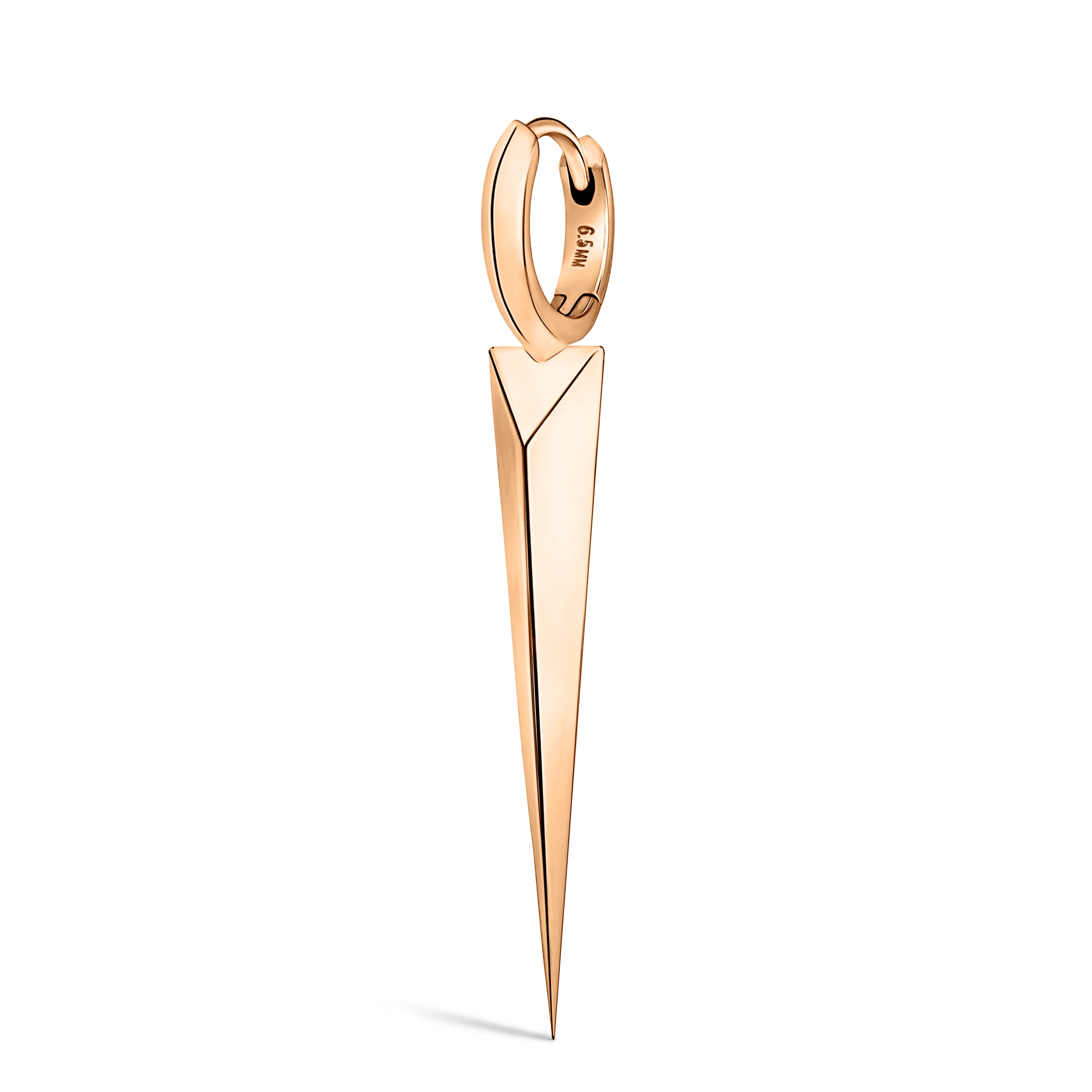 Faceted Grand Spike Hoop Earring - Image 62