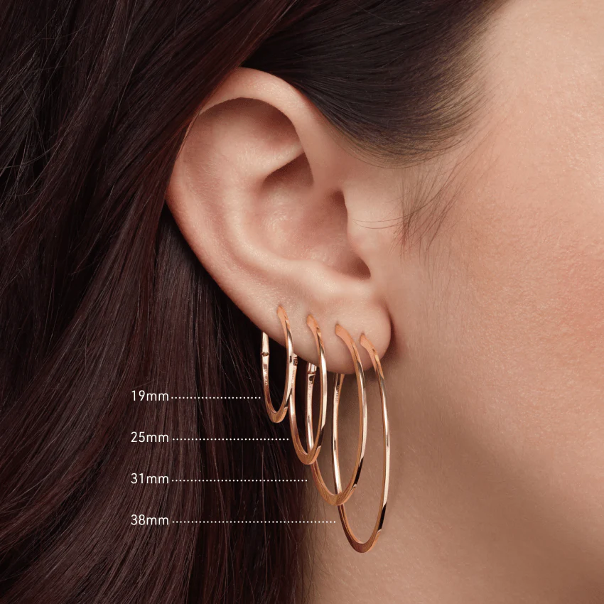 Flat Hoop Earring - Image 32