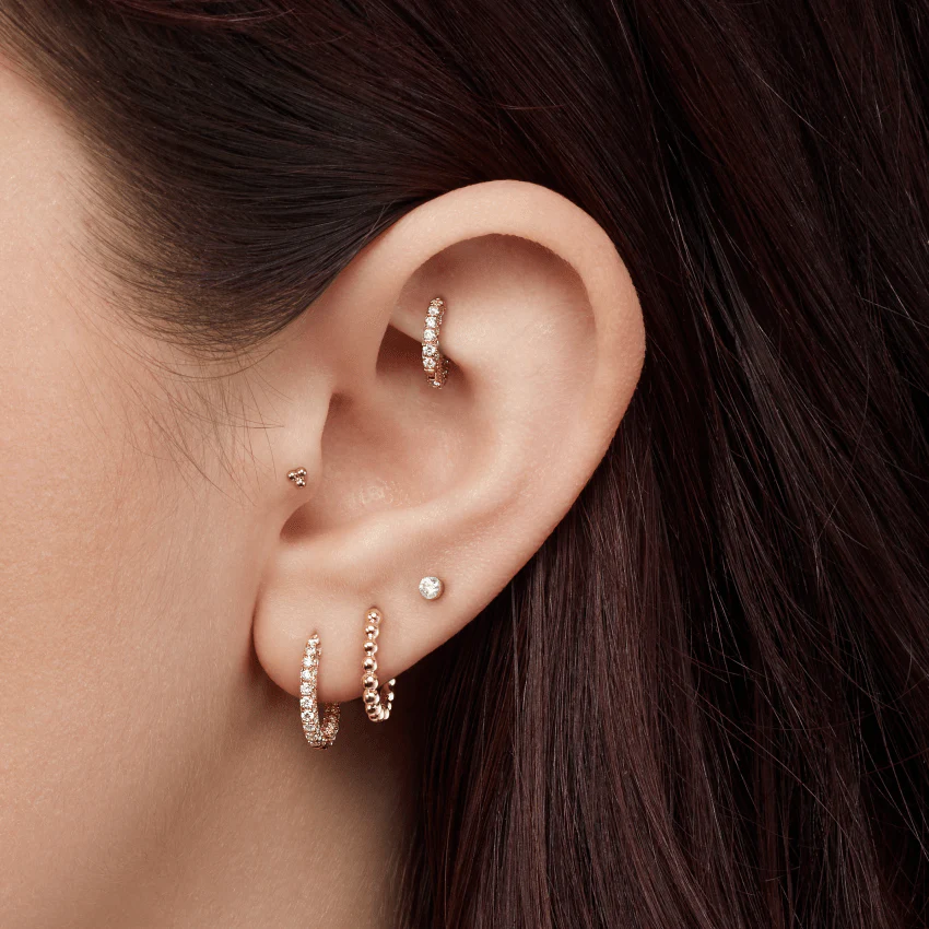 Granulated Hoop Earring - Image 39