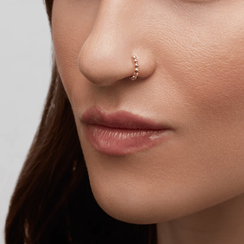 Granulated Hoop Earring - Image 8