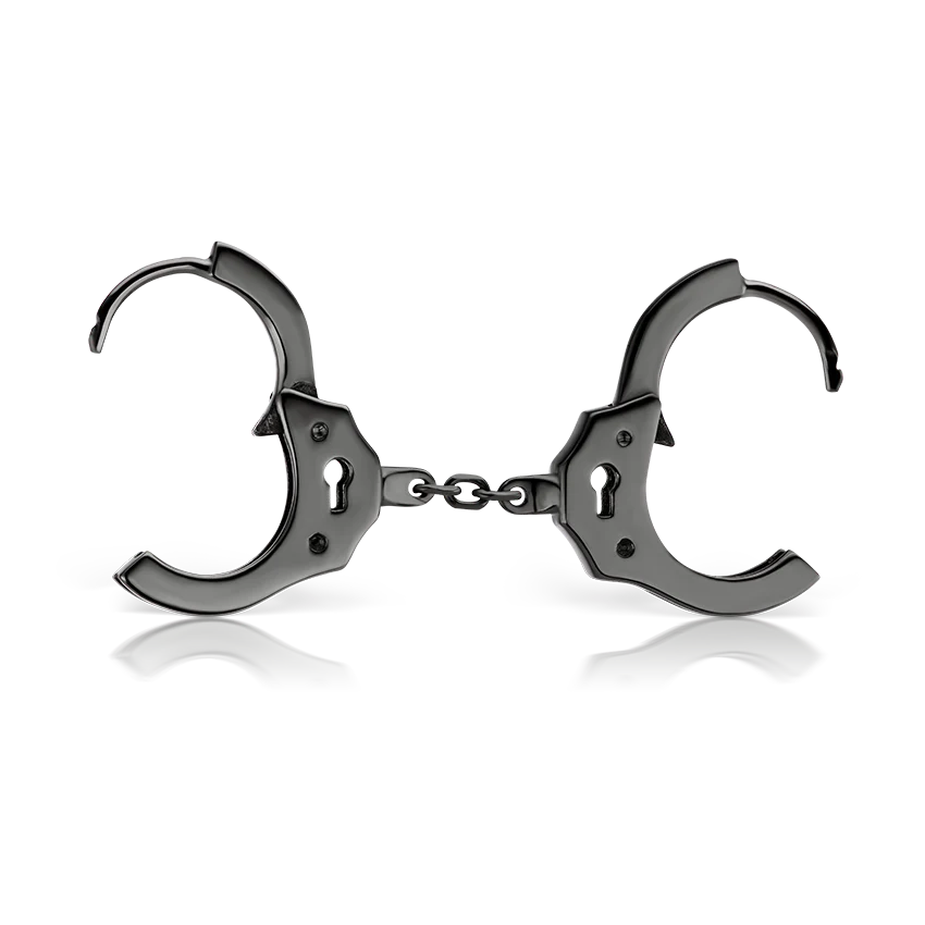 Handcuff Hoop Earring with Short Chain - Image 22