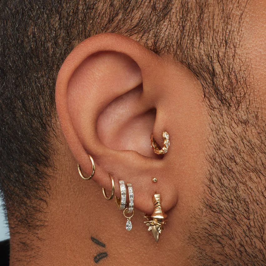 Javanese Spike Hoop Earring - Image 33