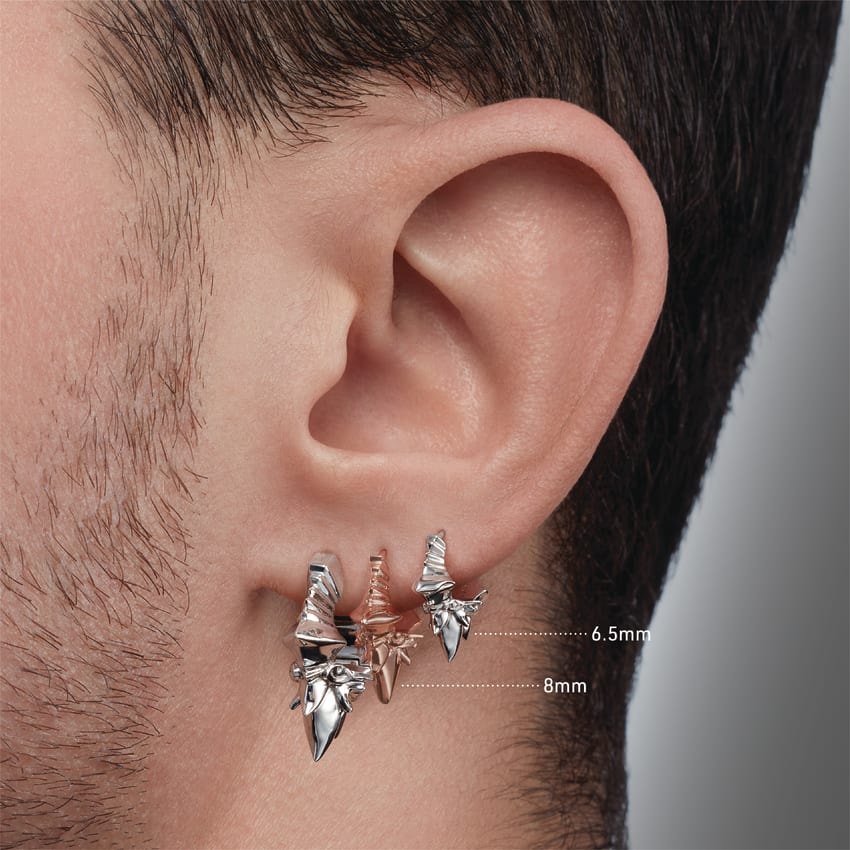 Javanese Spike Hoop Earring - Image 5