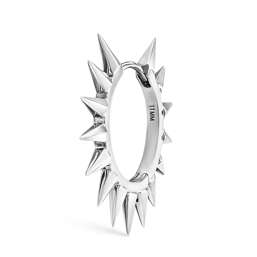 Metal Mohawk Hoop Earring - Image 17