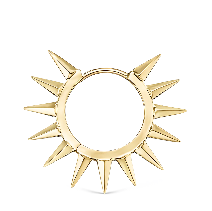 Metal Mohawk Hoop Earring - Image 35