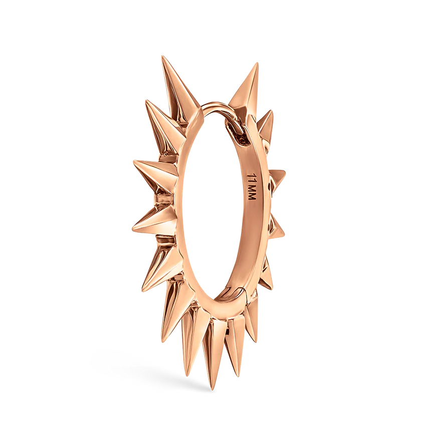 Metal Mohawk Hoop Earring - Image 61