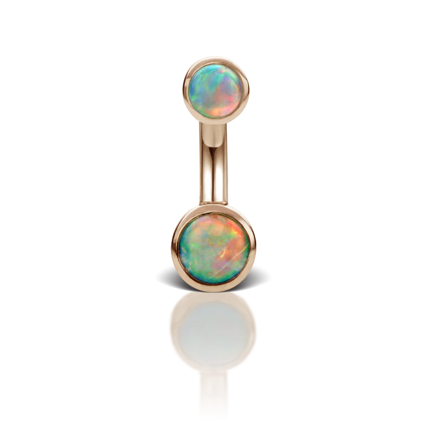 Opal Cup Solitaire Barbell - Image 51