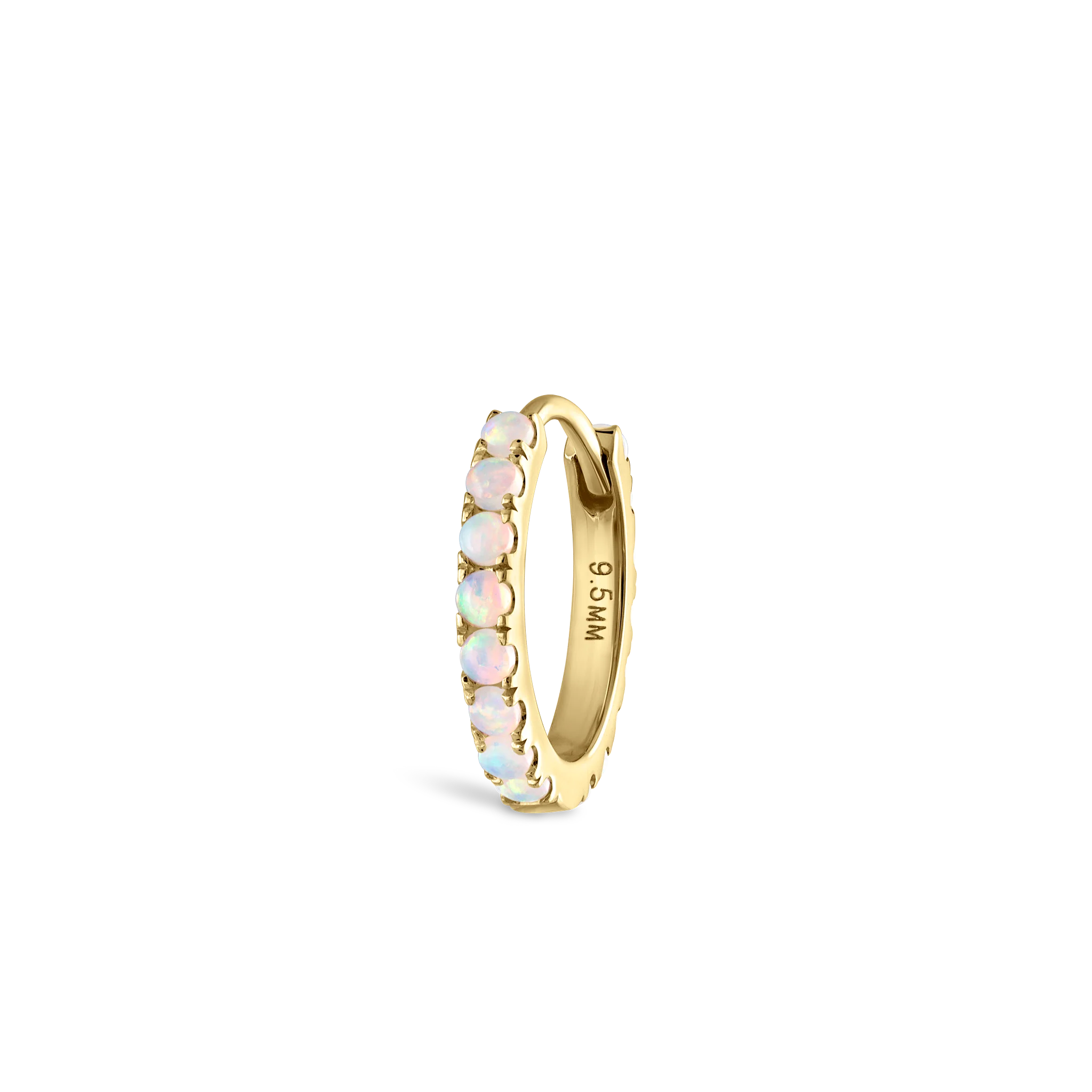 Opal Eternity Hoop Earring - Image 31