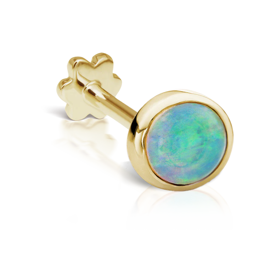 Opal Threaded Stud Earring - Image 28