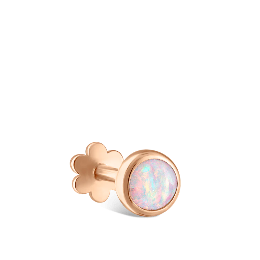 Opal Threaded Stud Earring - Image 35