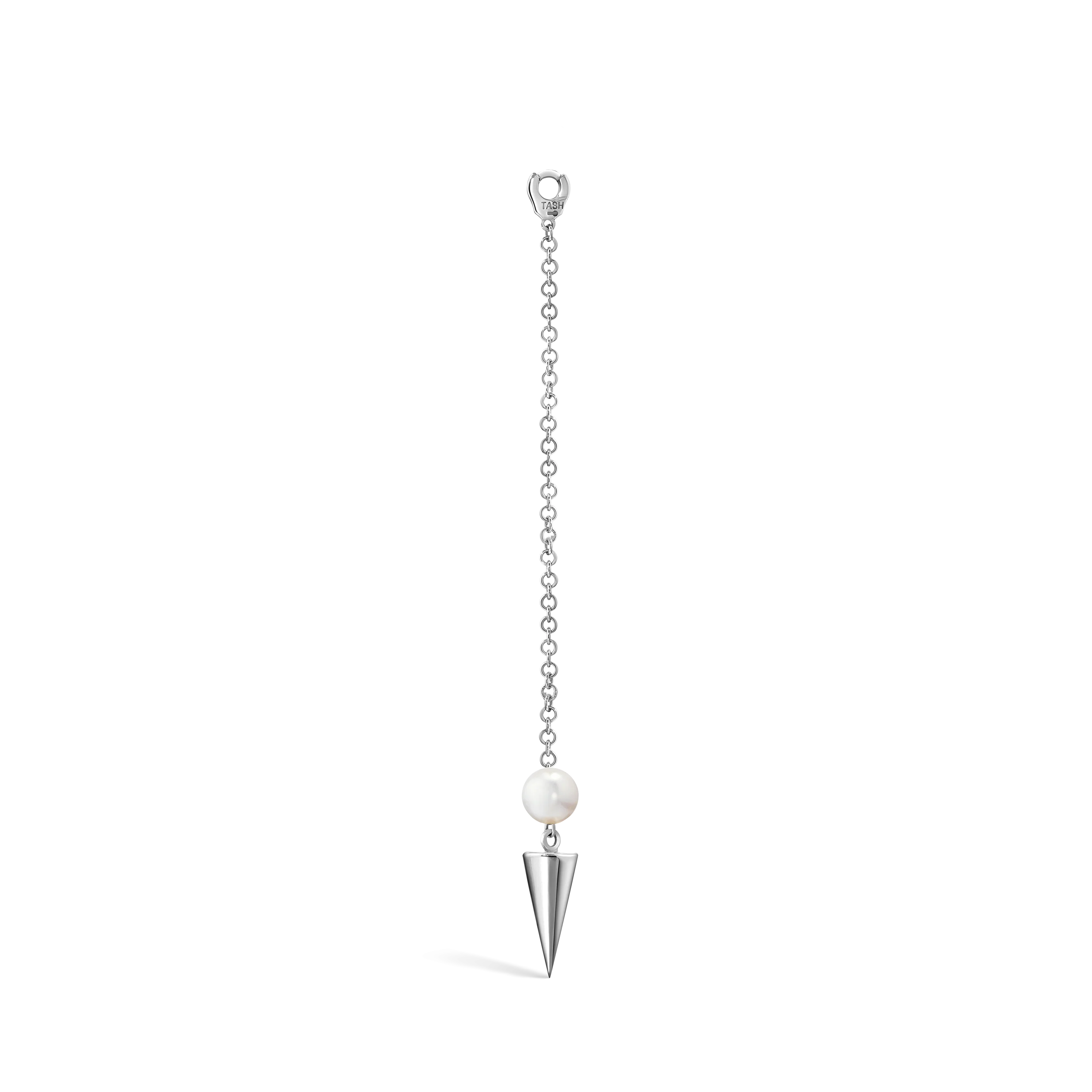 Pearl and Long Spike Pendulum Charm - Image 11