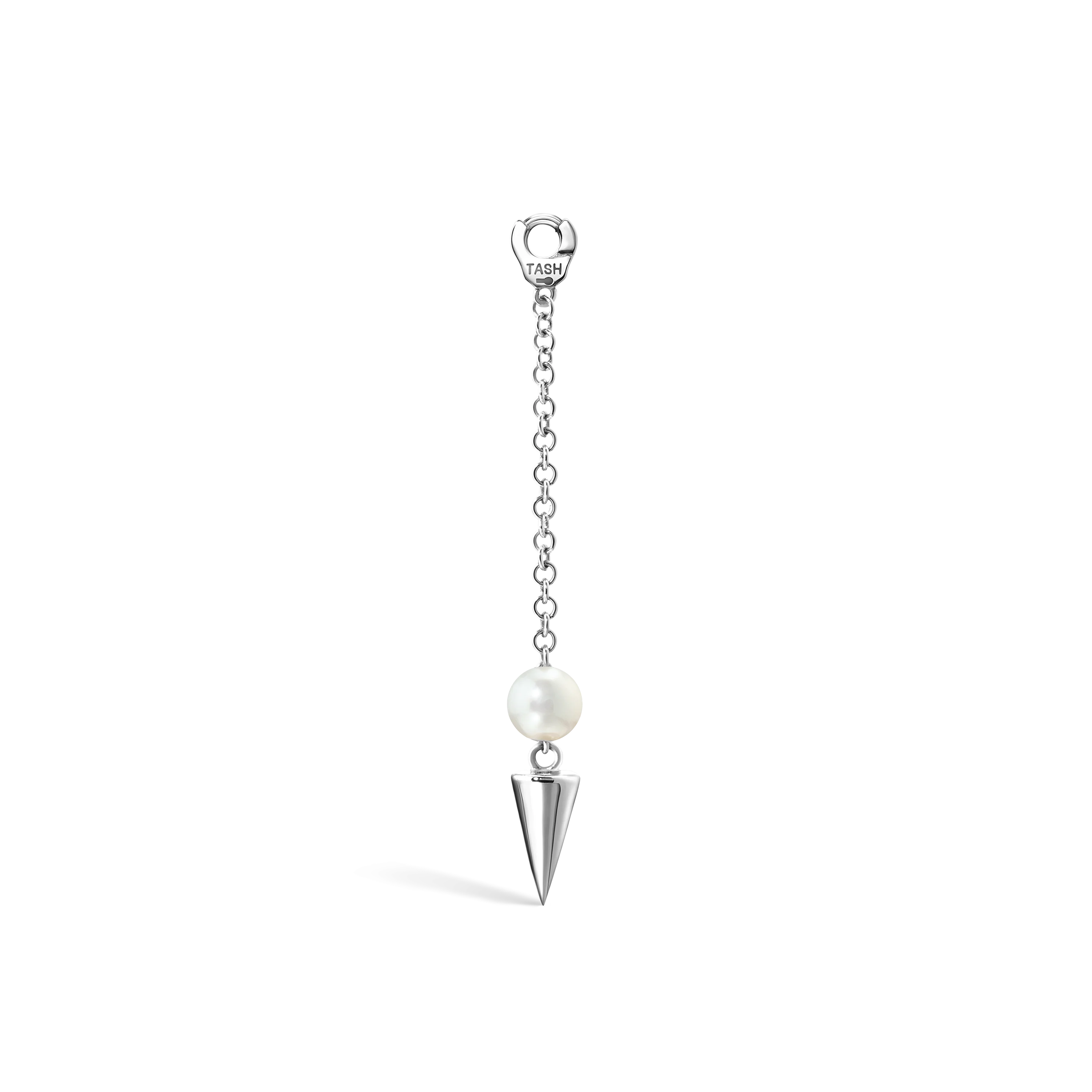 Pearl and Short Spike Pendulum Charm - Image 11