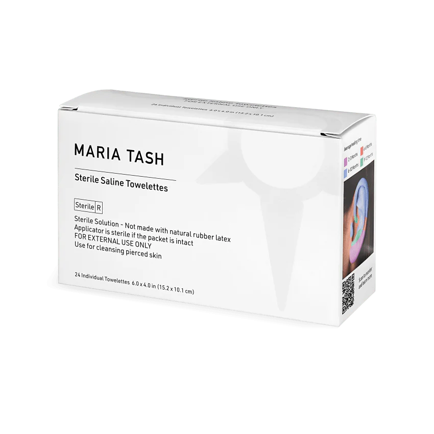 Piercing Aftercare Saline Wipes