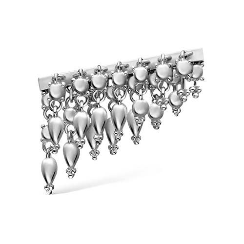 Tassel Bar Threaded Stud Earring - Image 12