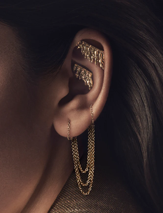 Tassel Bar Threaded Stud Earring - Image 31