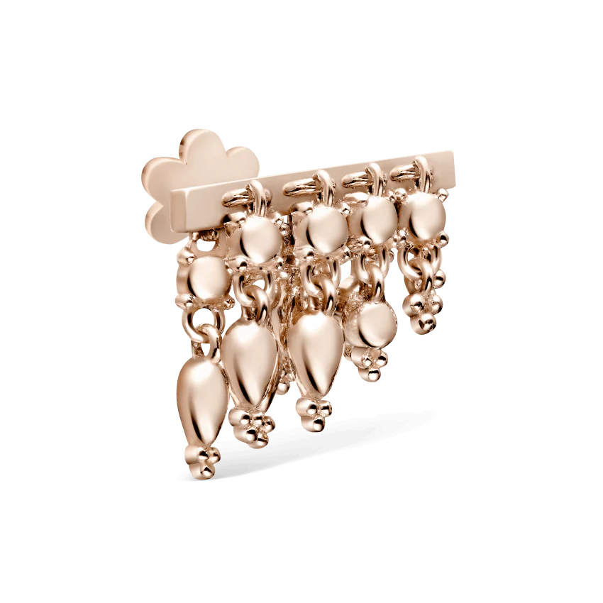 Tassel Bar Threaded Stud Earring - Image 34
