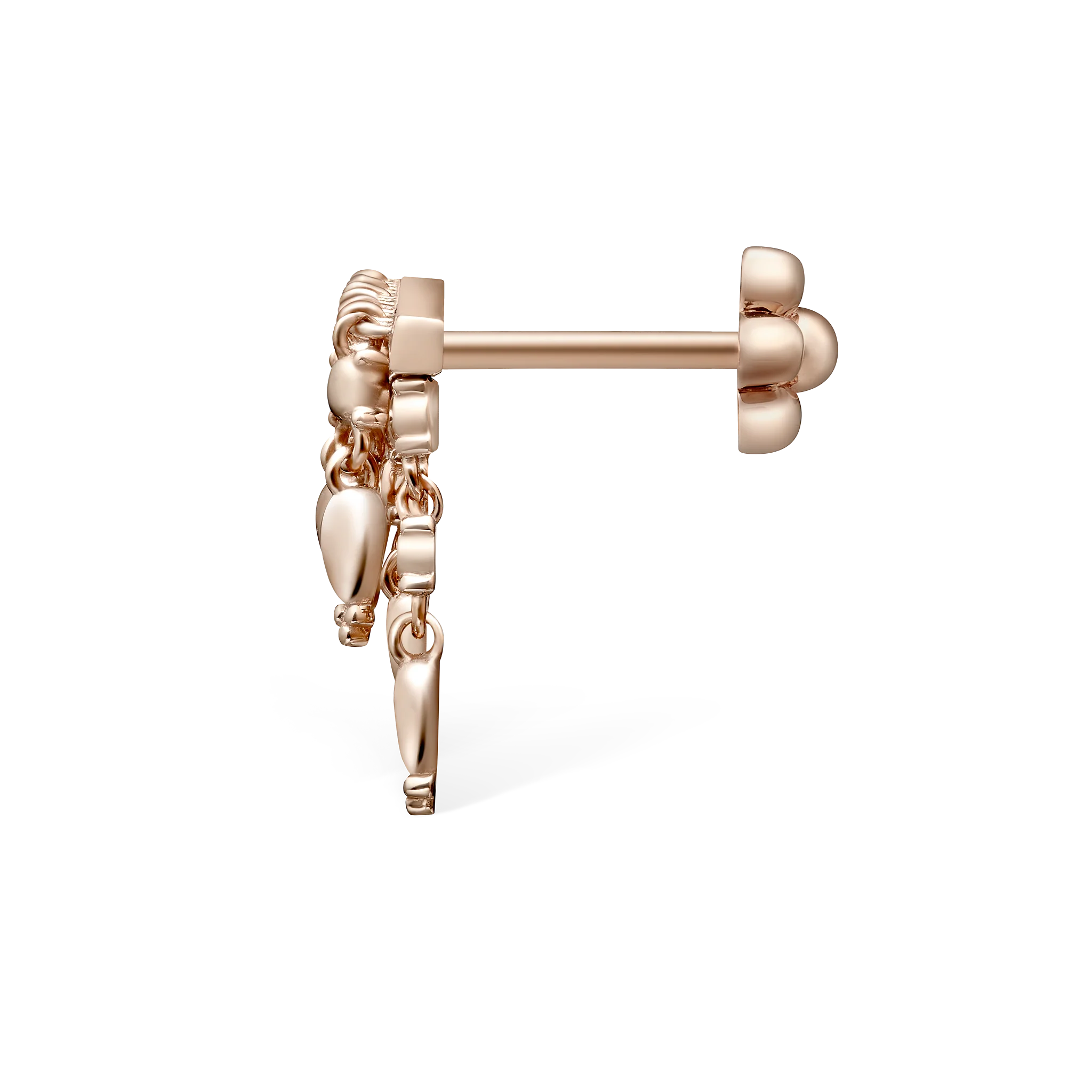 Tassel Bar Threaded Stud Earring - Image 53