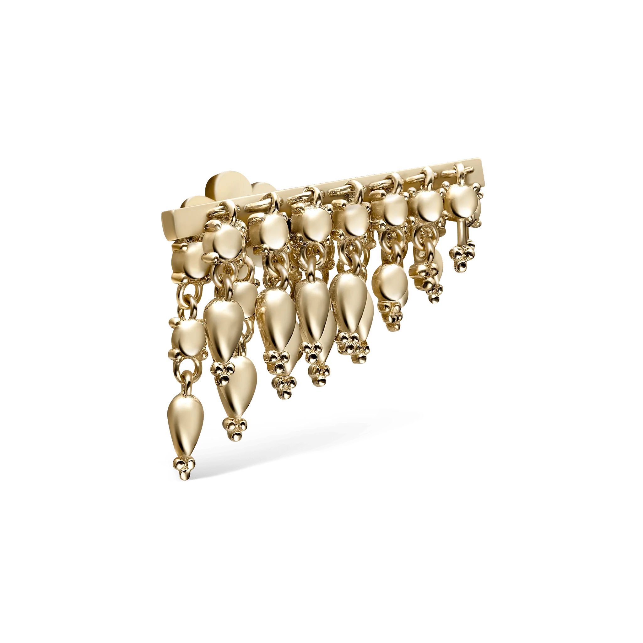 Tassel Bar Threaded Stud Earring - Image 58