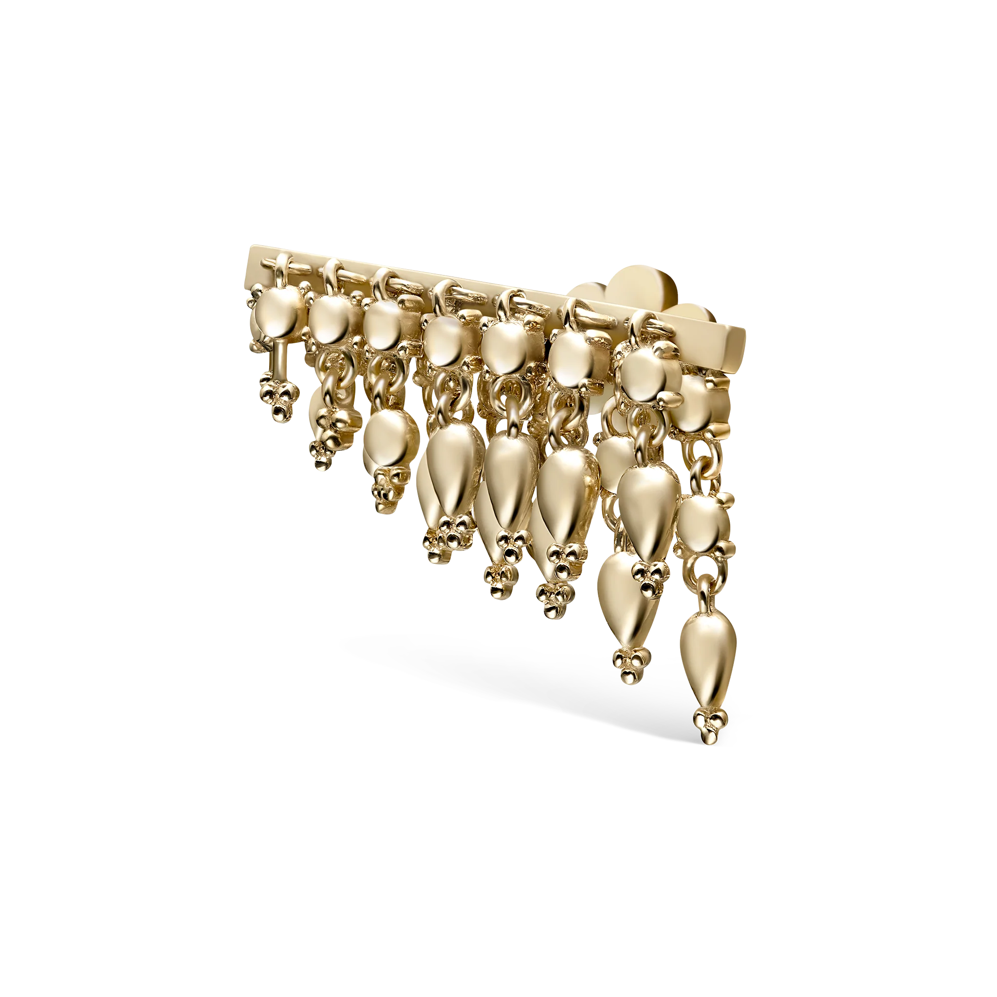 Tassel Bar Threaded Stud Earring - Image 59