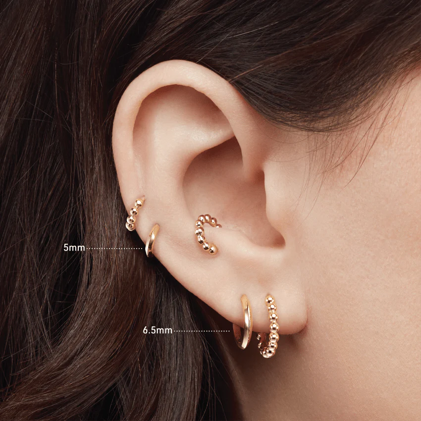 Vertex Hoop Earring - Image 5